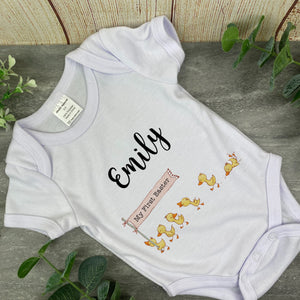 Personalised Easter Duckling Bib and Vest