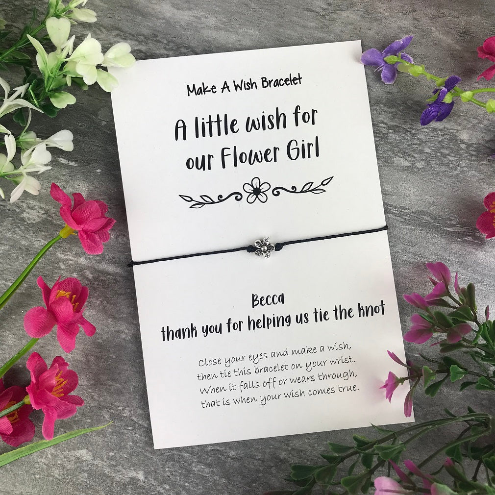 A Little Wish For Our Flower Girl-The Persnickety Co