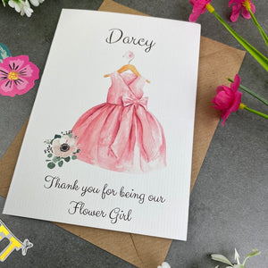 Thank You For Being Our Flower Girl - Pink-7-The Persnickety Co