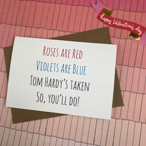 Rose's Are Red Violet's Are Blue, So You'll Do Card-2-The Persnickety Co