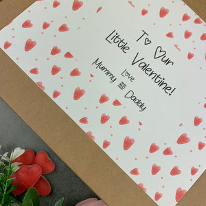 Personalised Little Valentine Sweet Box