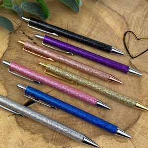 Metallic Glitter Ballpoint Pen