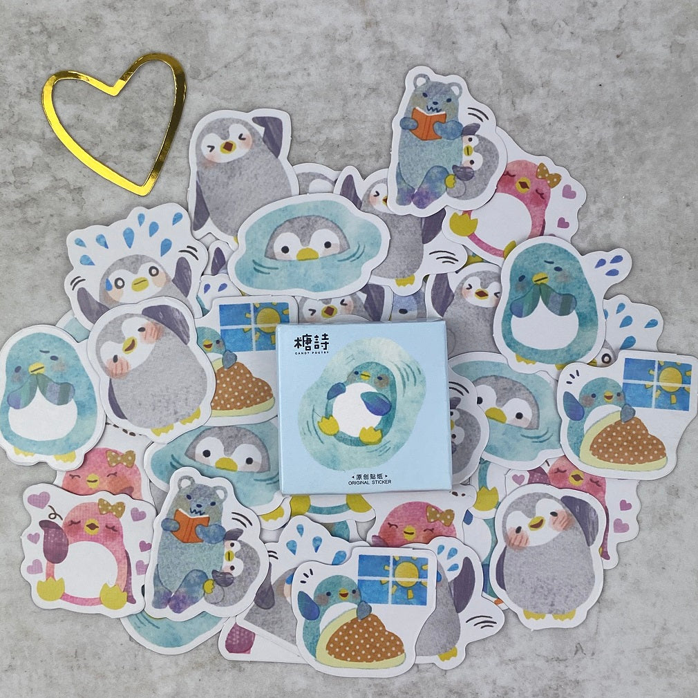 Penguin Stickers-The Persnickety Co