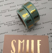 Load image into Gallery viewer, Pineapple Washi Tape - Teal-4-The Persnickety Co

