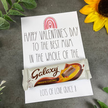 Load image into Gallery viewer, Rainbow Happy Valentine&#39;s Chocolate Gift
