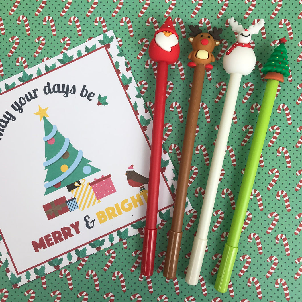 Christmas Friends Pens-The Persnickety Co