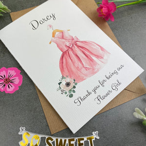 Thank You For Being Our Flower Girl - Pink-2-The Persnickety Co