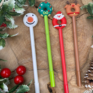 Doughnut Christmas Pens-The Persnickety Co