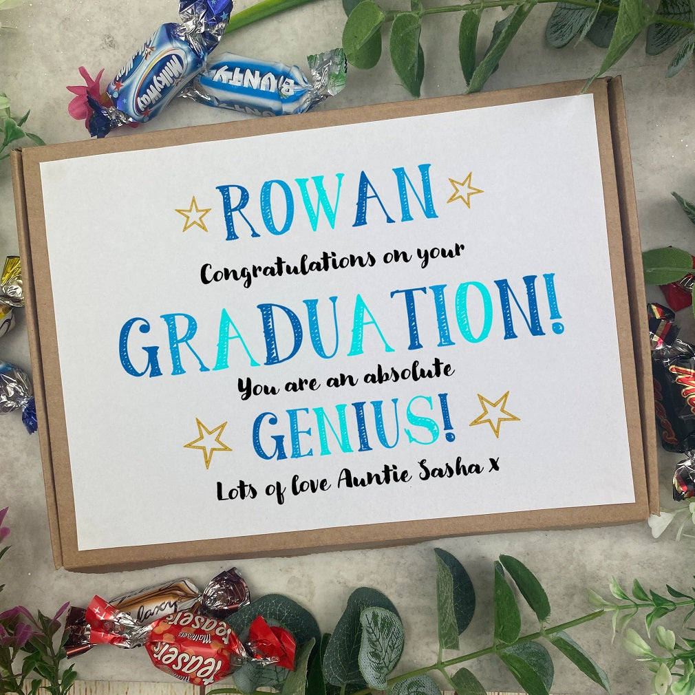 Exam Congratulations - Graduation Chocolate Box-The Persnickety Co