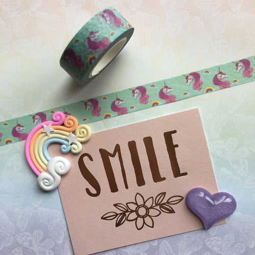 Unicorn and Rainbows Washi Tape-The Persnickety Co