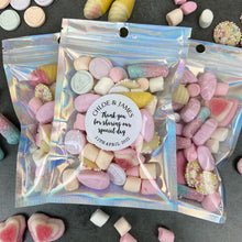 Load image into Gallery viewer, Sweet Pouch - Personalised &#39;Thank You For Sharing Our Special Day&#39; Wedding Favours
