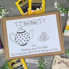 Load image into Gallery viewer, Tea-Riffc Personalised Tea and Biscuit Box-6-The Persnickety Co

