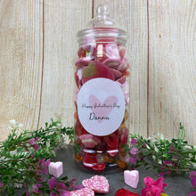 Load image into Gallery viewer, Personalised Galentine&#39;s Sweet Jar-The Persnickety Co
