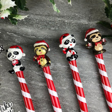 Load image into Gallery viewer, Cute Panda And Sloth Christmas Pens-5-The Persnickety Co
