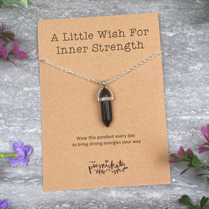 Crystal Necklace  - A Little Wish For Inner Strength