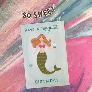 Have A Magical Birthday Postcard-6-The Persnickety Co