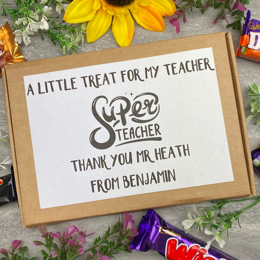 Super Teacher - Chocolate Box-The Persnickety Co