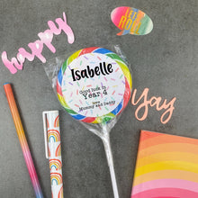 Load image into Gallery viewer, Personalised Good Luck In School Year Giant Lollipop
