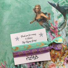 Load image into Gallery viewer, Personalised Mer-Mazing Party Hair Tie-3-The Persnickety Co
