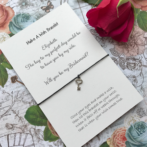 Bridesmaid Proposal - The Key To My Perfect Day... Wish Bracelet-8-The Persnickety Co