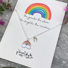 Load image into Gallery viewer, Rainbow Necklace-10-The Persnickety Co
