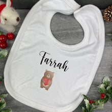 Load image into Gallery viewer, Personalised Bear Bib
