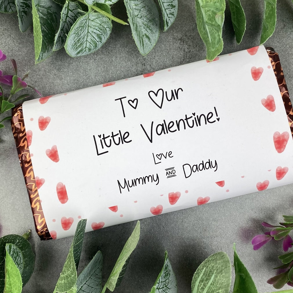 To Our Little Valentine Chocolate Bar-The Persnickety Co