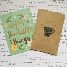 Load image into Gallery viewer, You&#39;re My Cup Of Tea - Mini Kraft Envelope with Tea Bag-The Persnickety Co

