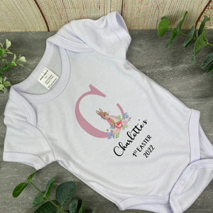 Easter Initial Bib and Vest