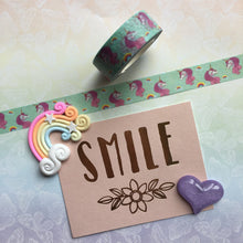 Load image into Gallery viewer, Unicorn and Rainbows Washi Tape-2-The Persnickety Co
