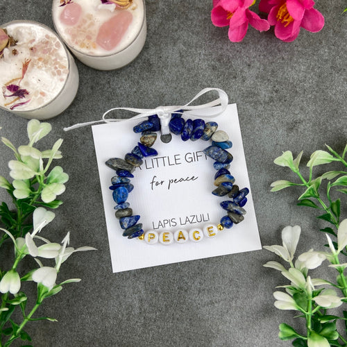 Crystal Bracelet - Peace-The Persnickety Co