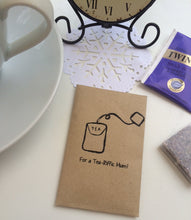Load image into Gallery viewer, Tea-Riffic Mini Envelope with Tea Bag-2-The Persnickety Co
