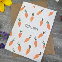 Load image into Gallery viewer, Easter Carrot Plantable Seeded Card-The Persnickety Co
