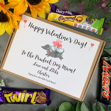 Load image into Gallery viewer, Personalised Dog Mum Valentine&#39;s Day Chocolate Box

