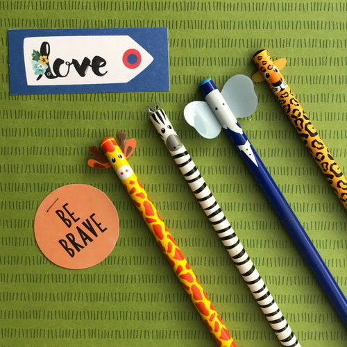 Cute Animal Pencils-The Persnickety Co