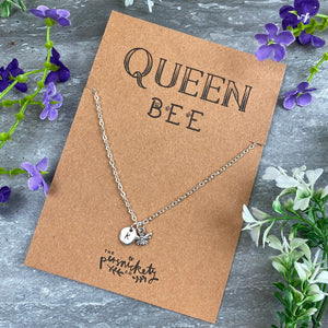 Queen Bee Necklace-2-The Persnickety Co
