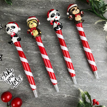 Load image into Gallery viewer, Cute Panda And Sloth Christmas Pens-4-The Persnickety Co
