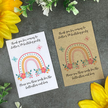 Load image into Gallery viewer, Personalised Birthday Party Favours - Rainbow
