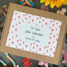 Load image into Gallery viewer, Personalised Little Valentine Sweet Box
