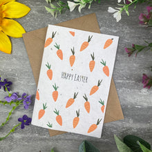 Load image into Gallery viewer, Easter Carrot Plantable Seeded Card
