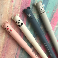 Load image into Gallery viewer, Cute Big Ear Animal Gel Pen - Pig/Panda/Bear/Mouse-7-The Persnickety Co
