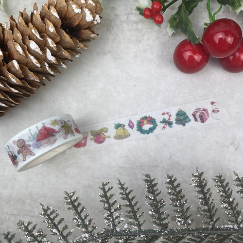 Cute Christmas Washi Tape-The Persnickety Co