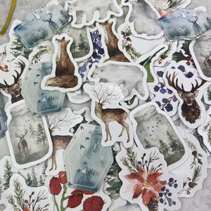 Woodland Winter Stickers-3-The Persnickety Co