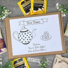 Load image into Gallery viewer, You&#39;re TEA-Riffic Personalised Tea and Biscuit Box-9-The Persnickety Co
