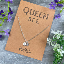 Load image into Gallery viewer, Queen Bee Necklace-8-The Persnickety Co
