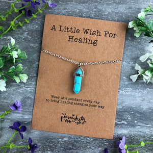 Crystal Necklace - A Little Wish For Healing-5-The Persnickety Co