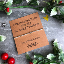 Load image into Gallery viewer, A Christmas Wish For My Nursery Teacher!-The Persnickety Co
