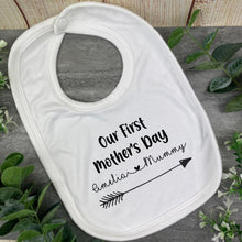 Load image into Gallery viewer, Personalised First Mother&#39;s Day Bib and Vest

