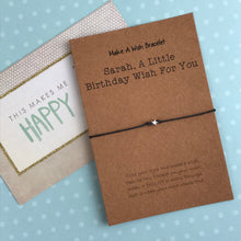 Load image into Gallery viewer, Personalised A Little Birthday Wish For You-2-The Persnickety Co
