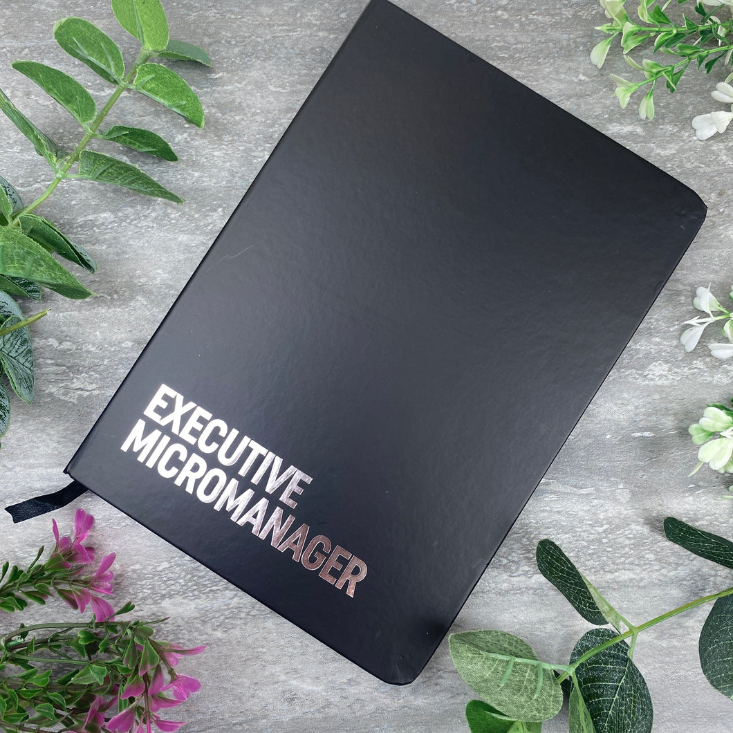 Executive Micromanager Note Book-The Persnickety Co
